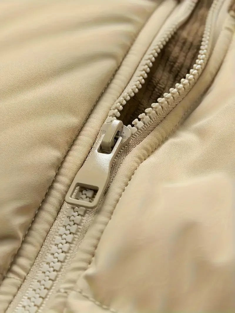 Élan Urbain™ | Veste détachable à capuche et blocs de couleur chaude