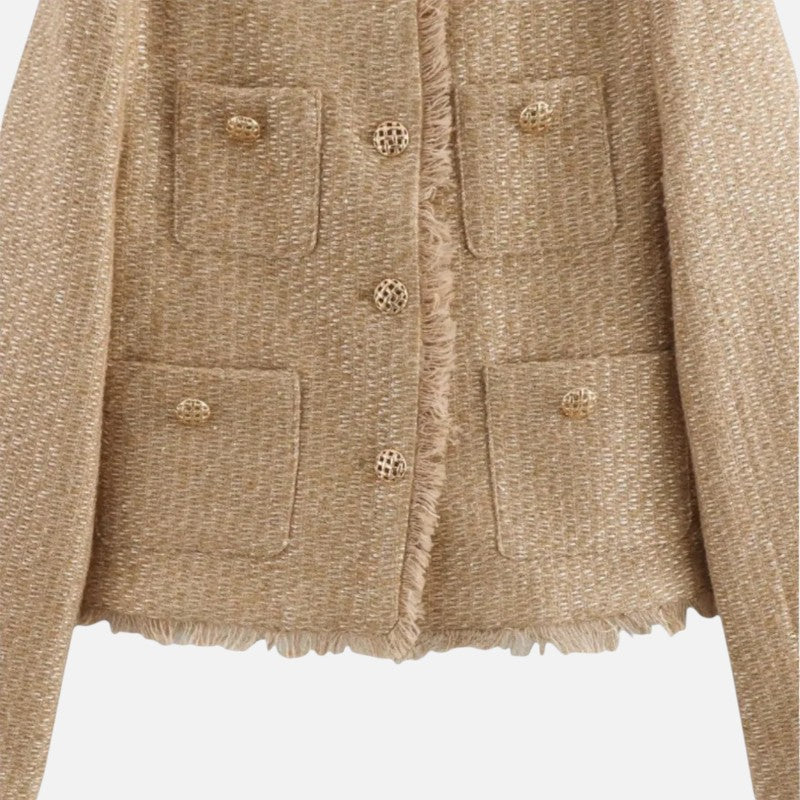 Élan Urbain™ | Veste chic en laine tweed