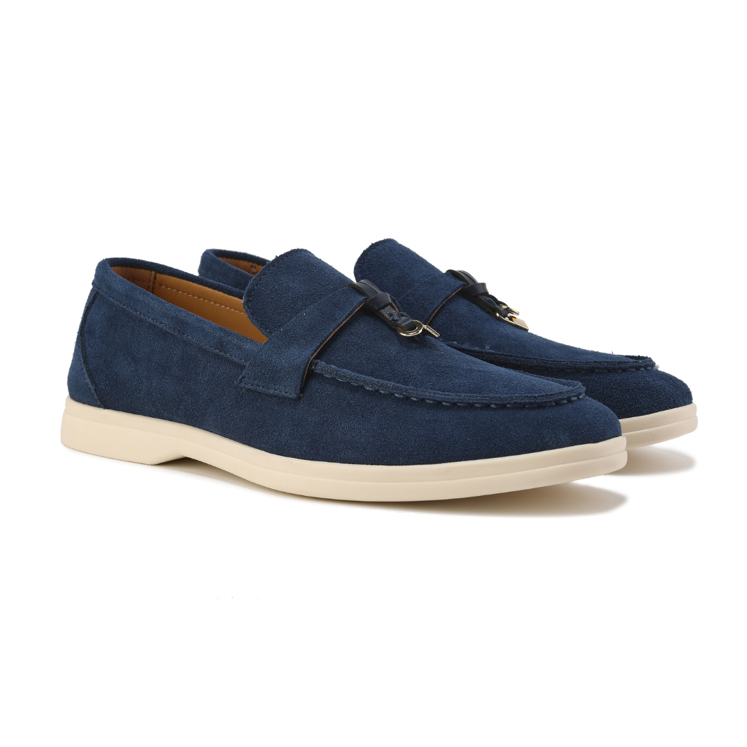 Élan Urbain™ | Mocassins en daim Old Money