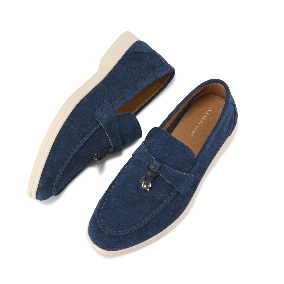 Élan Urbain™ | Mocassins en daim Old Money