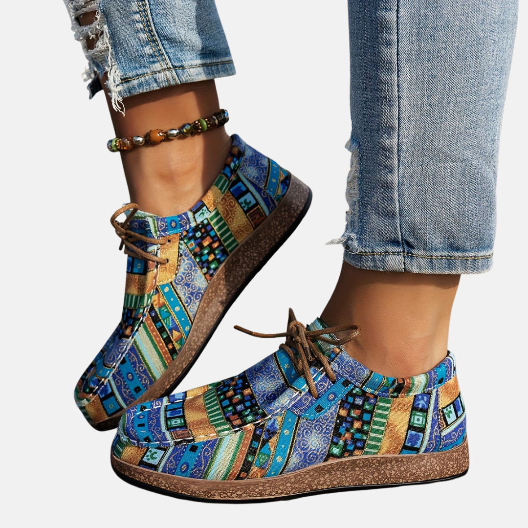 Élan Urbain™ | Chaussures rétro colorées pour femme