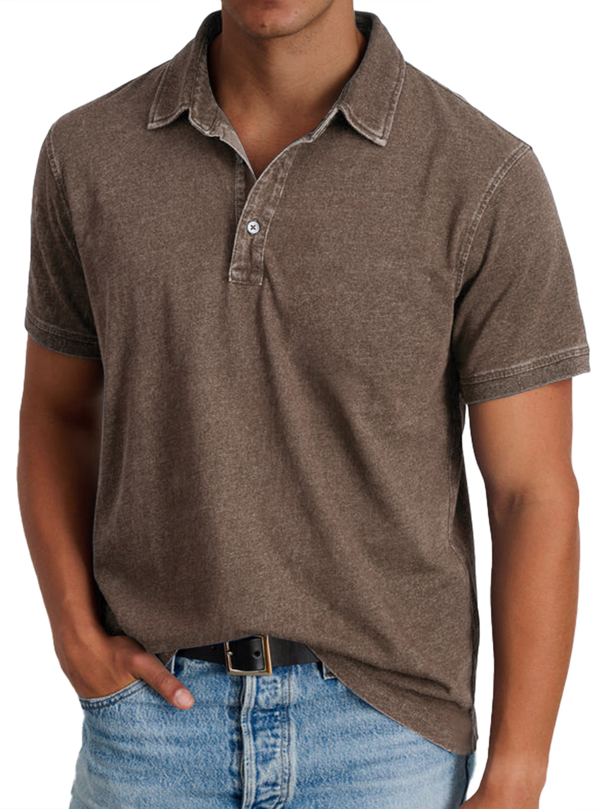 Élan Urbain™ - Polo avec collier pour hommes
