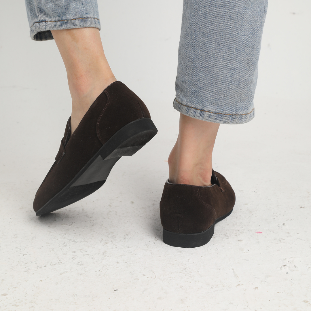 Élan Urbain™ | Mocassins à brides en daim