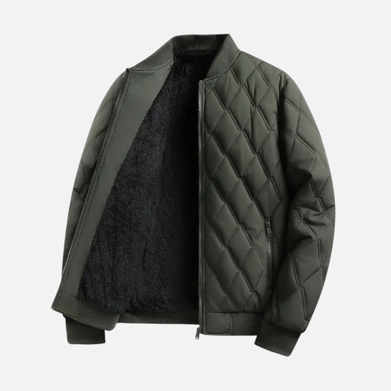 Élan Urbain™ | Blouson aviateur doublé polaire pour homme