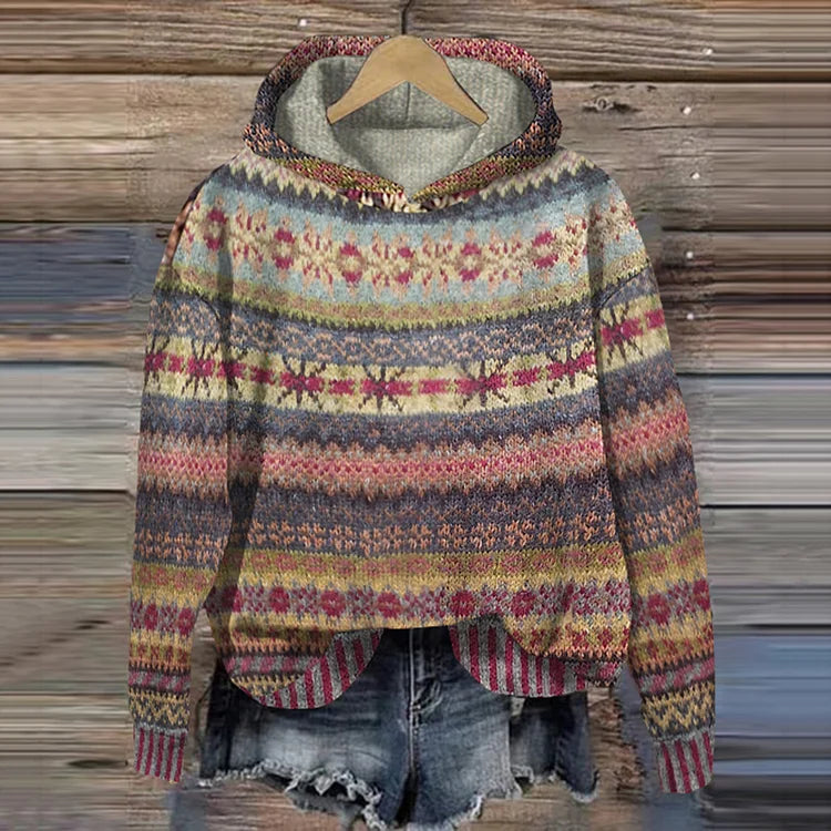 Élan Urbain™ - Pull Ethnique Confortable