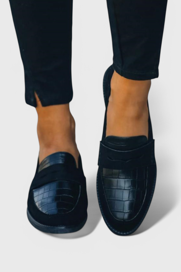 Élan Urbain™ | Mocassins élégants crocodile