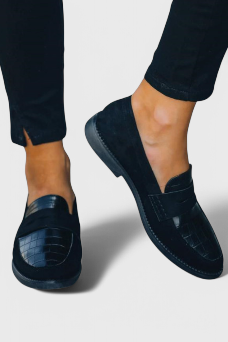 Élan Urbain™ | Mocassins élégants crocodile
