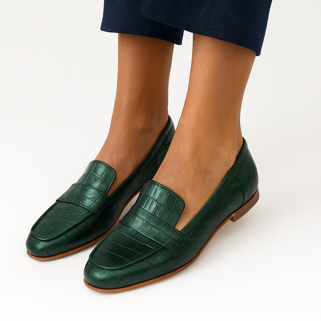 Élan Urbain™ | Mocassins élégants crocodile