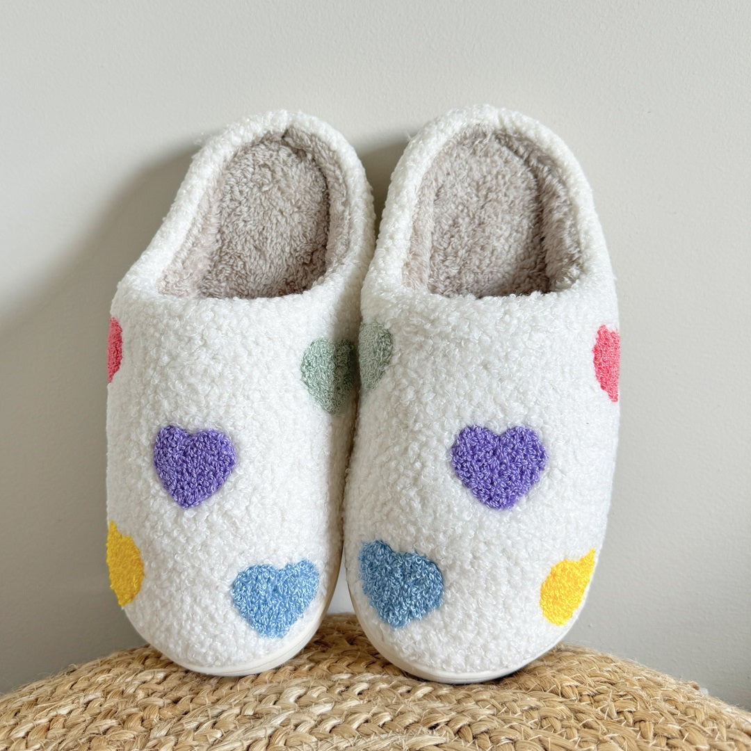 Élan Urbain™ | Chaussons à cœur coloré
