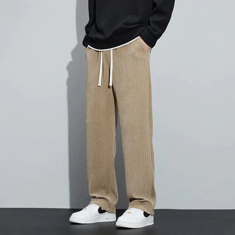 Élan Urbain™ | Pantalon Roman en Velours