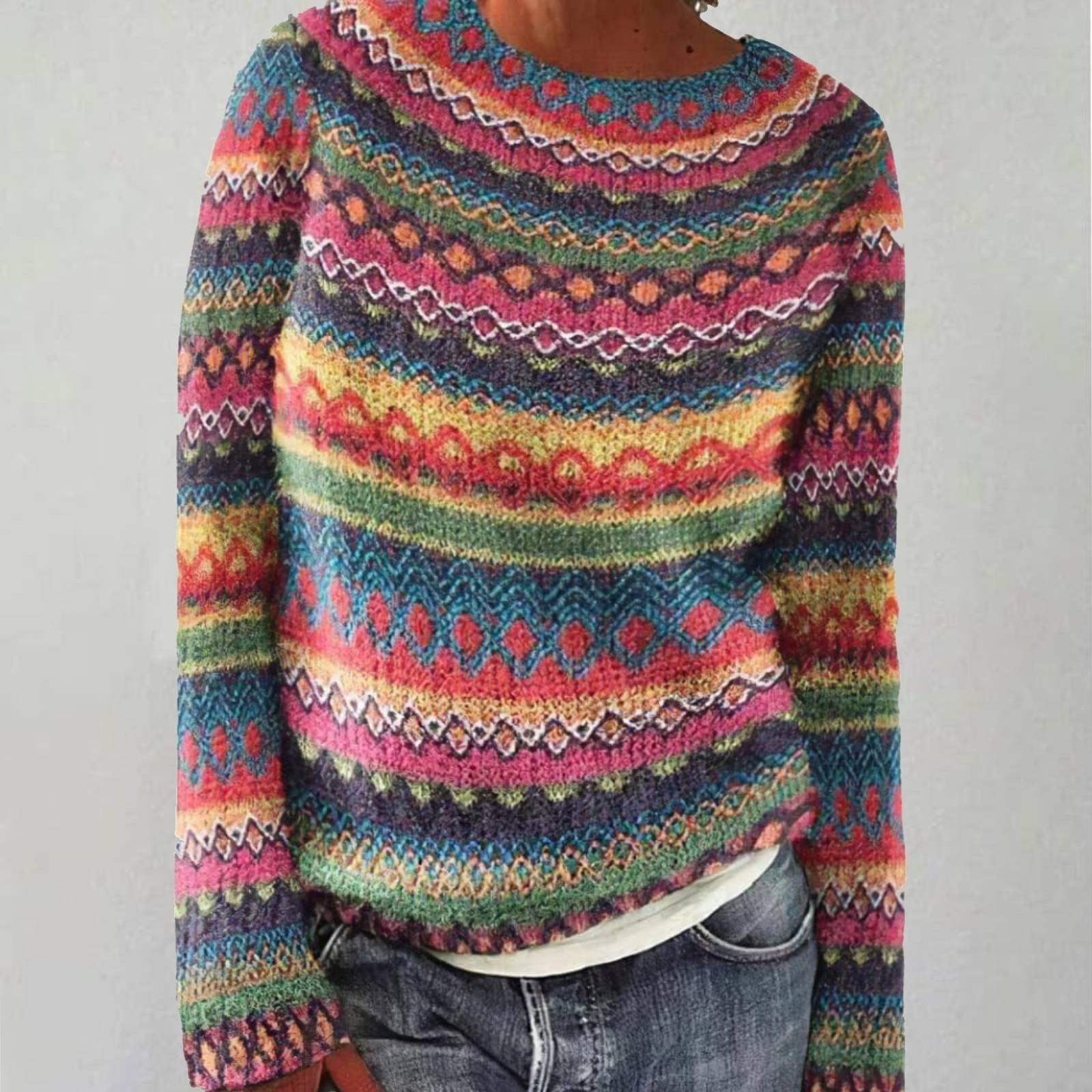 Élan Urbain™ - Pull Rétro Confortable
