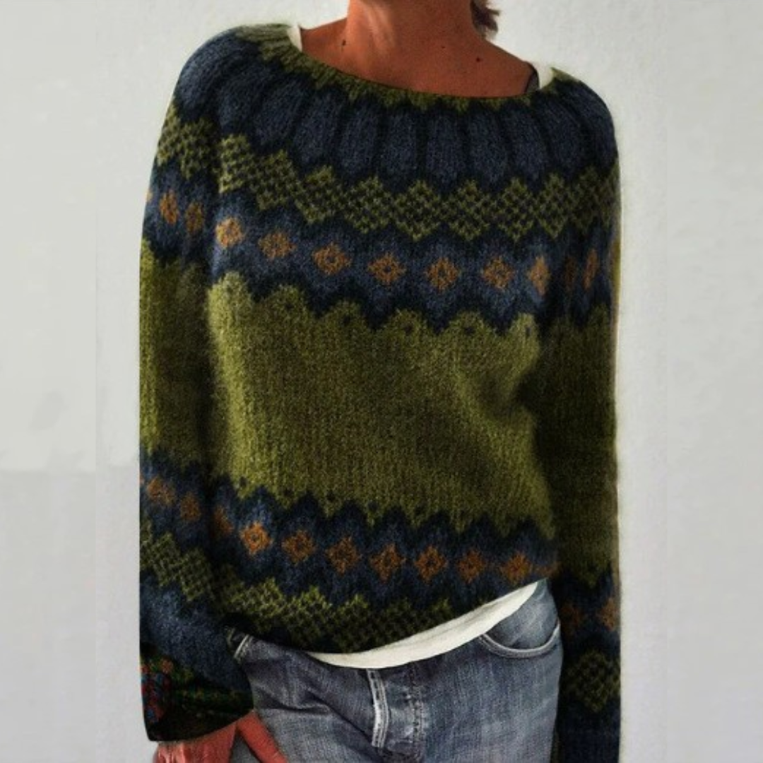 Élan Urbain™ - Pull Rétro Confortable