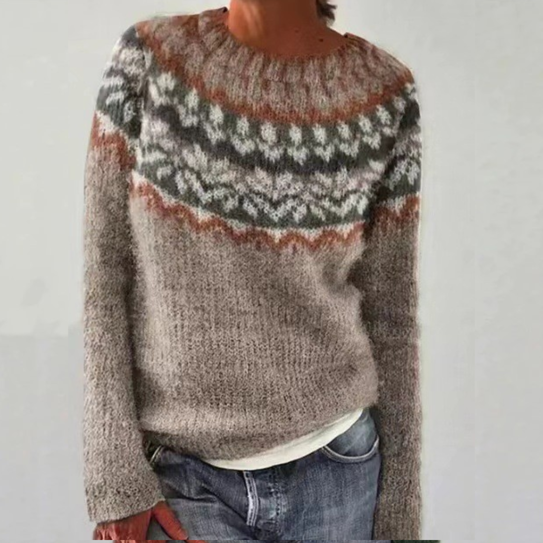 Élan Urbain™ - Pull Rétro Confortable