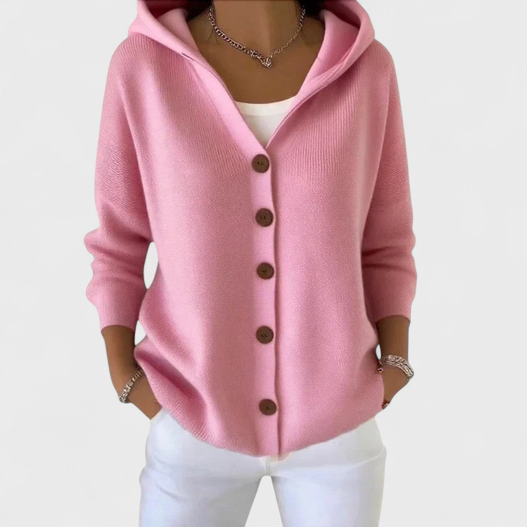 Élan Urbain™ | Élégant cardigan à capuche