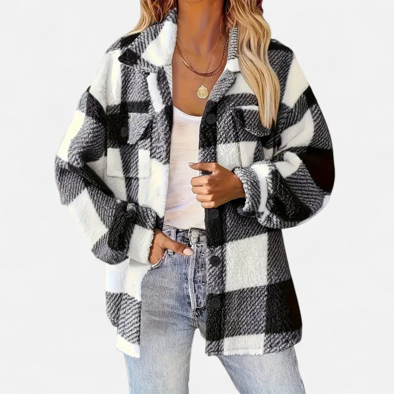 Élan Urbain™ | Veste d'hiver en polaire moelleuse pour femmes