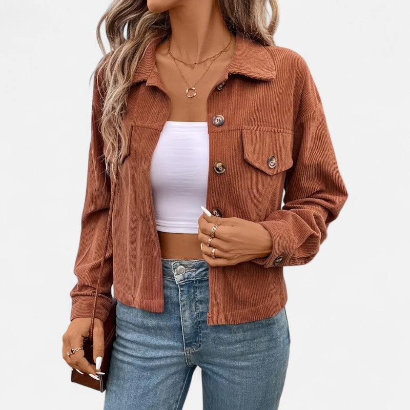 Élan Urbain™ | Veste boutonnée décontractée pour femme