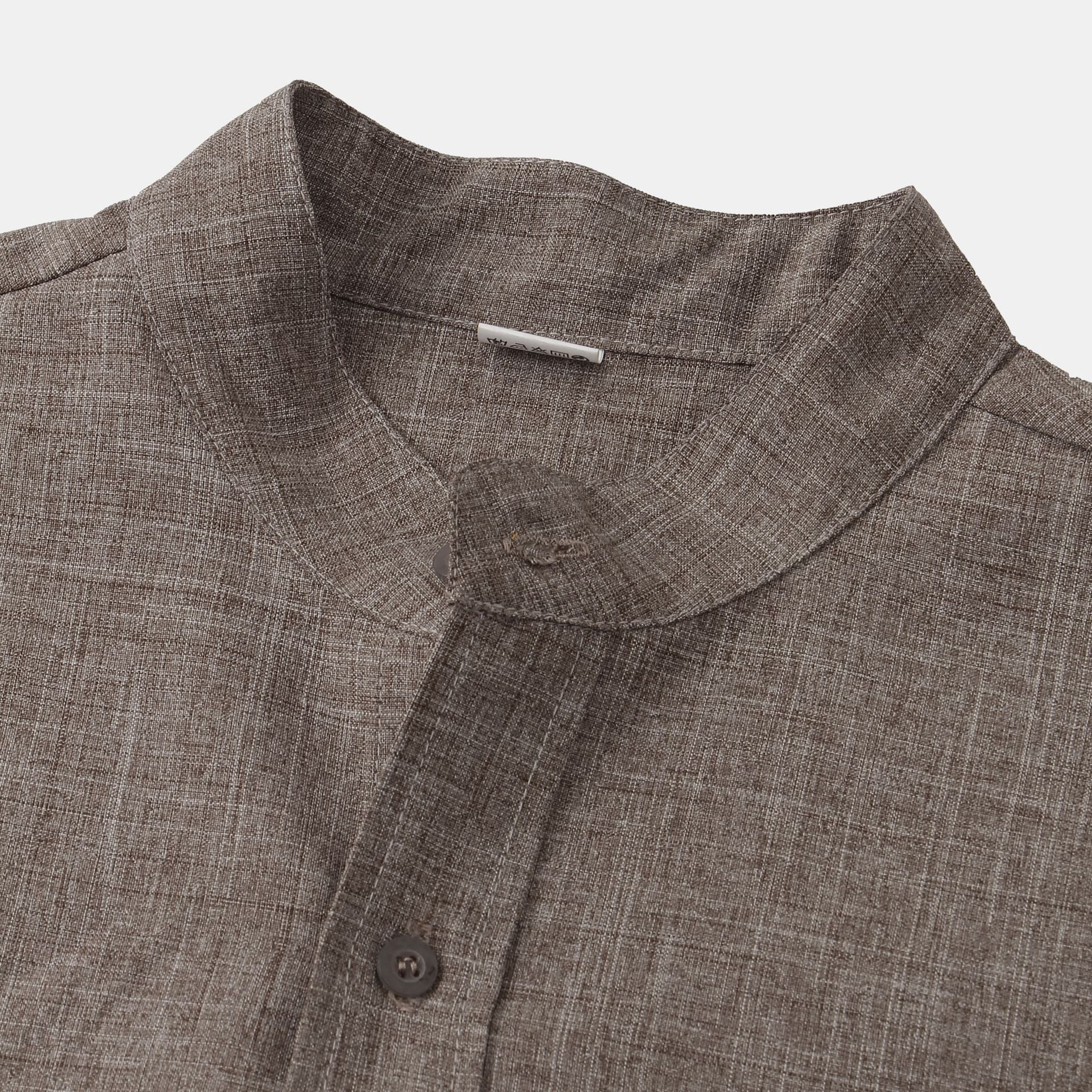 Élan Urbain™ | Chemise en coton unie avec boutons