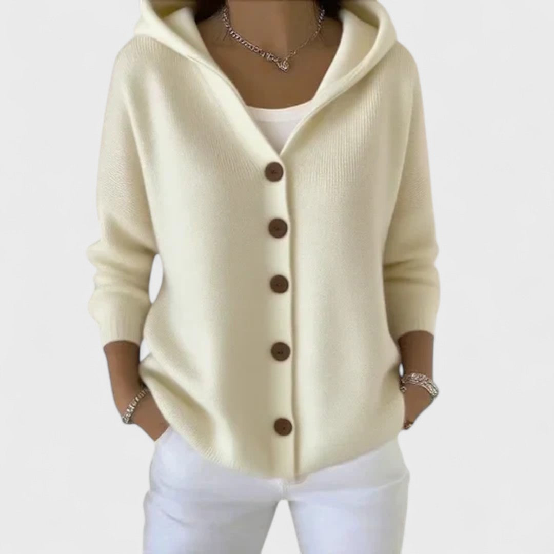 Élan Urbain™ | Élégant cardigan à capuche