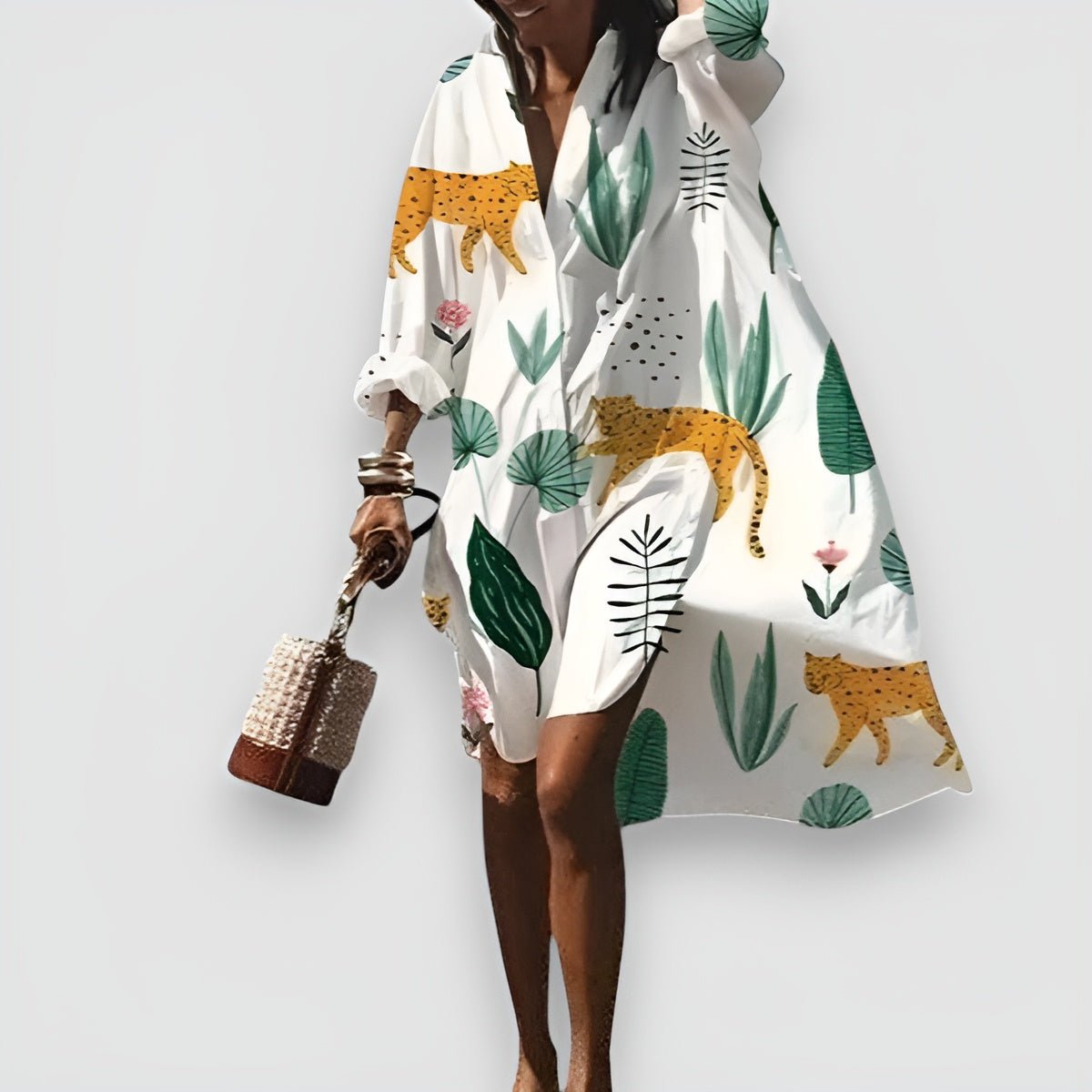 Élan Urbain™ | Robe Chemise Élégante pour Femmes
