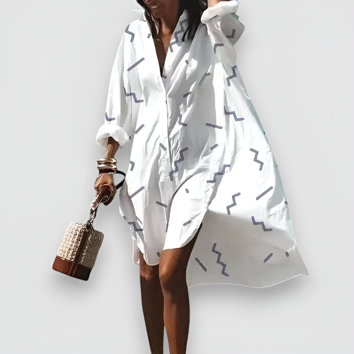 Élan Urbain™ | Robe Chemise Élégante pour Femmes