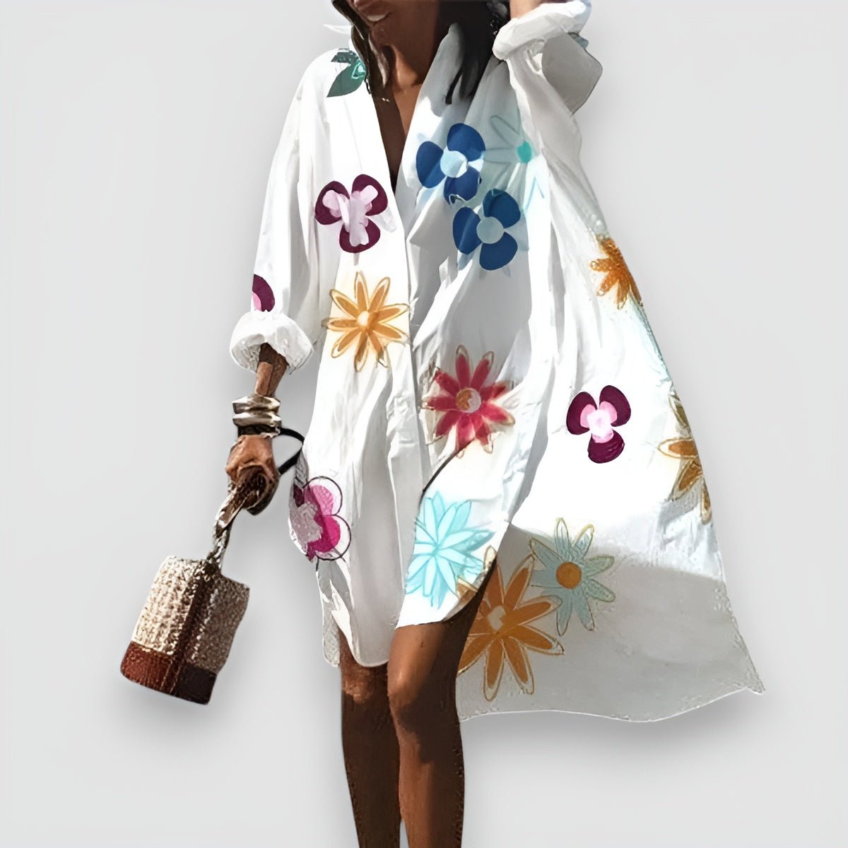 Élan Urbain™ | Robe Chemise Élégante pour Femmes