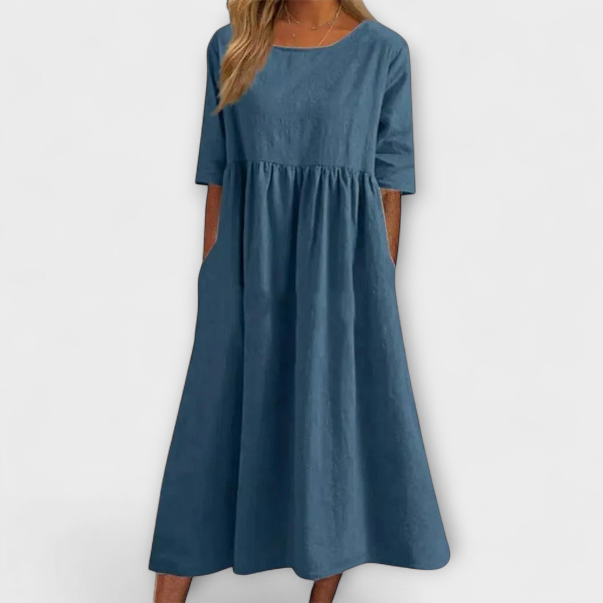 Élan Urbain™ | Robe Chic à Manches Courtes pour Femmes