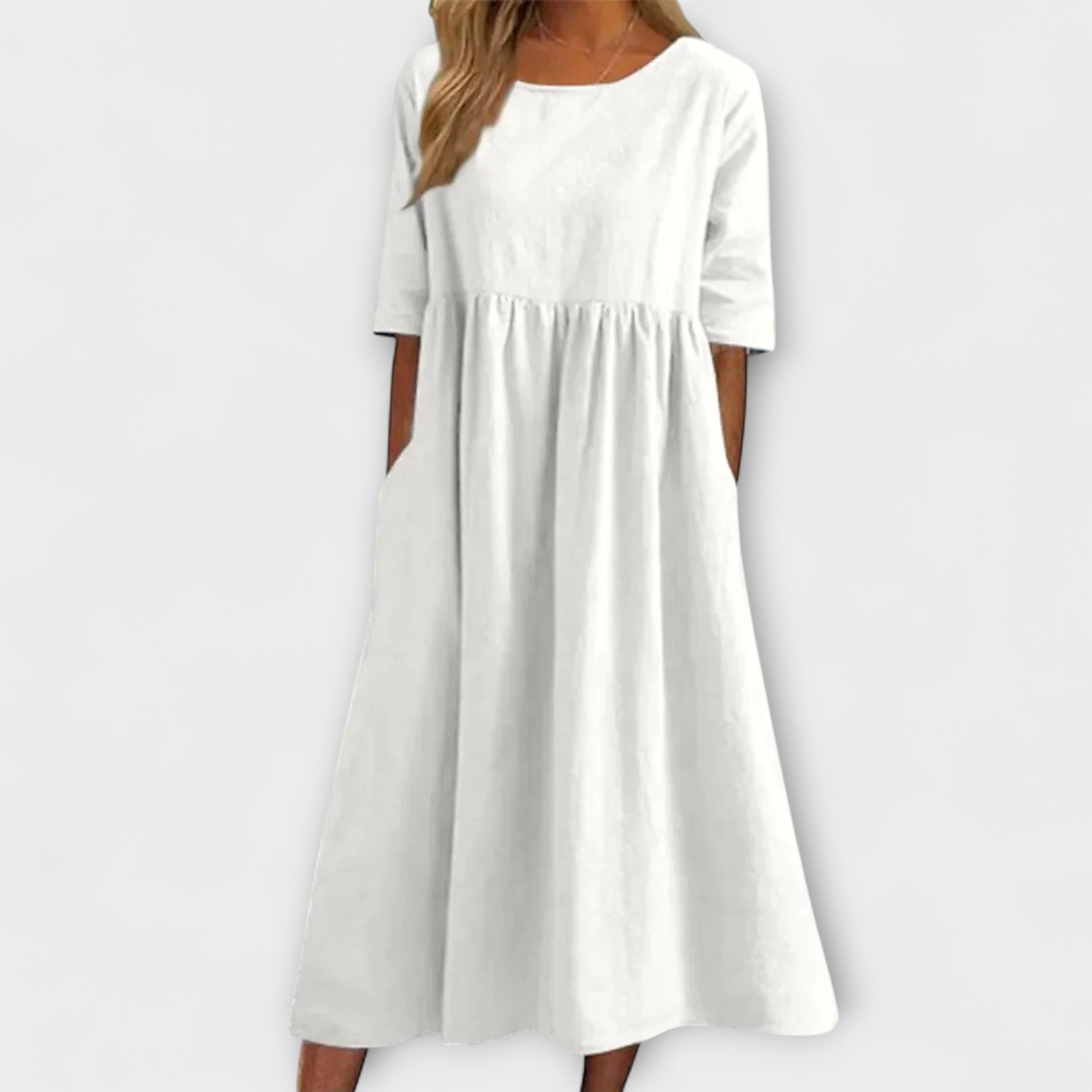 Élan Urbain™ | Robe Chic à Manches Courtes pour Femmes