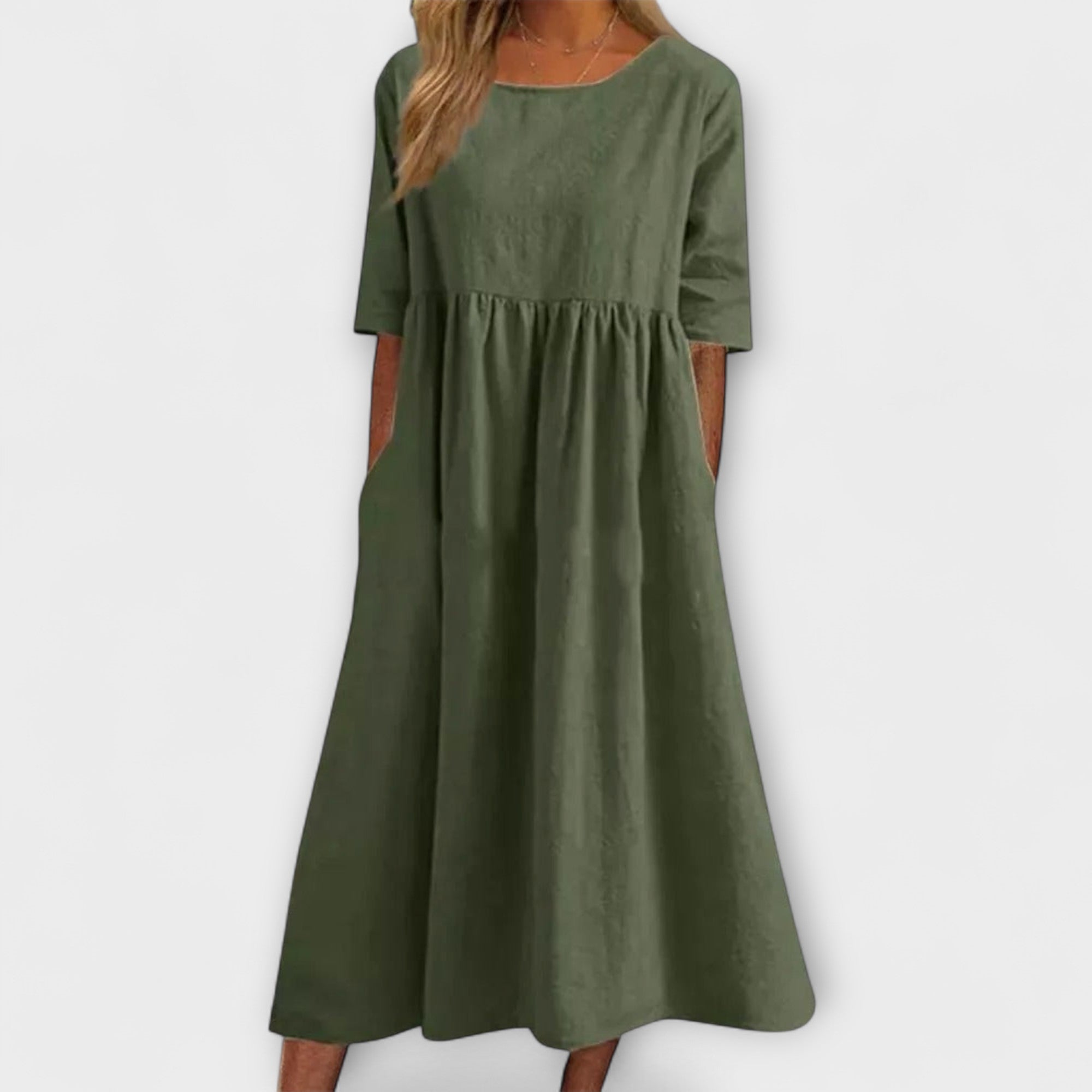 Élan Urbain™ | Robe Chic à Manches Courtes pour Femmes