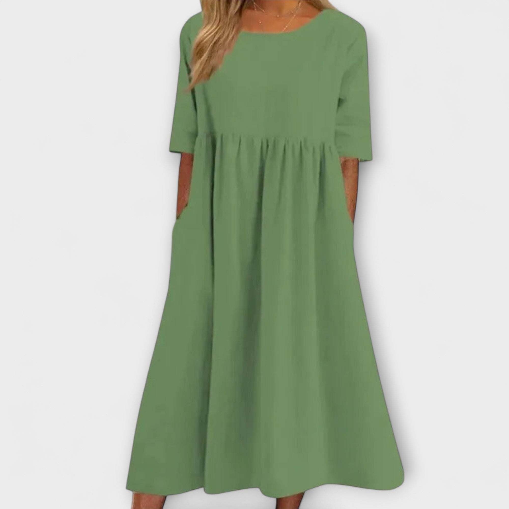 Élan Urbain™ | Robe Chic à Manches Courtes pour Femmes